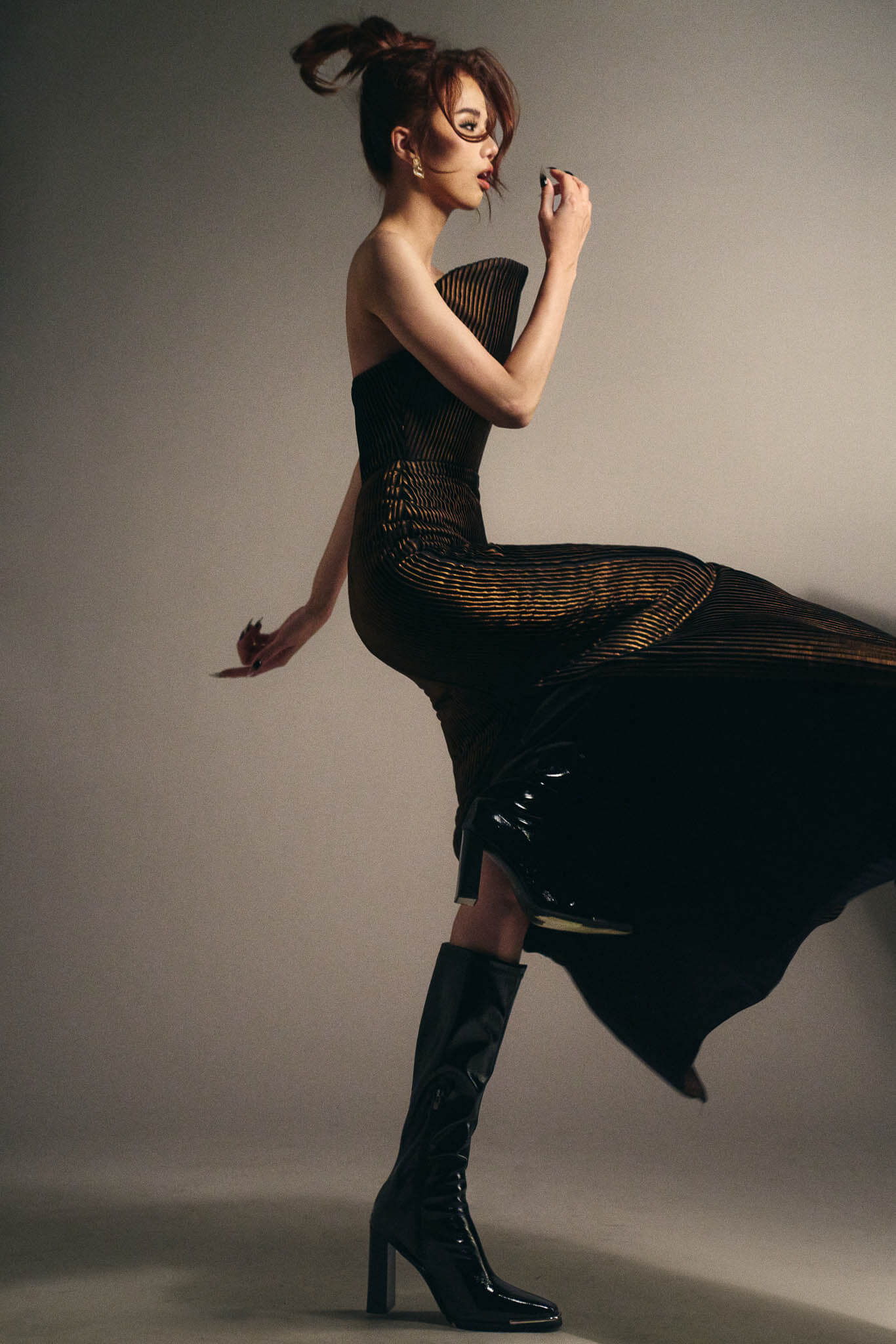 chup anh chan dung trong studio hafoto